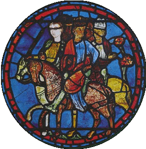 Charlemagne Window, Chartres Cathedral